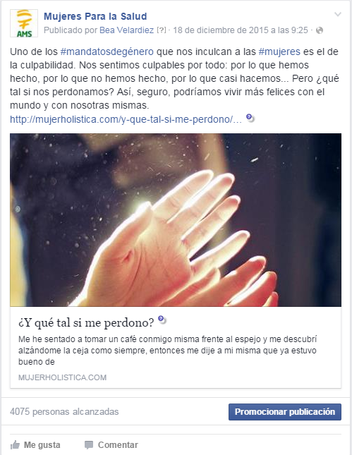¿Y qué tal si me perdono?