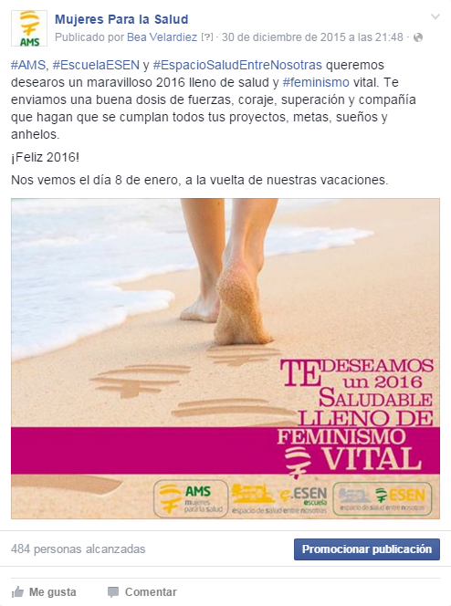 Felicitación Año Nuevo