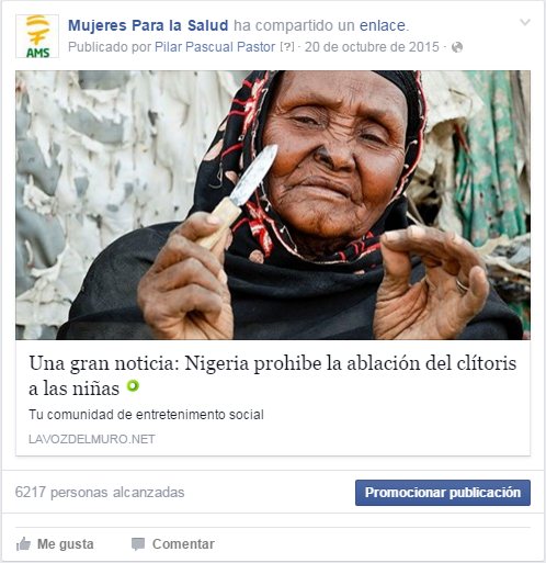 Nigeria prohíbe ablación