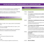 Programa Jornada La salud diferencial de las mujeres